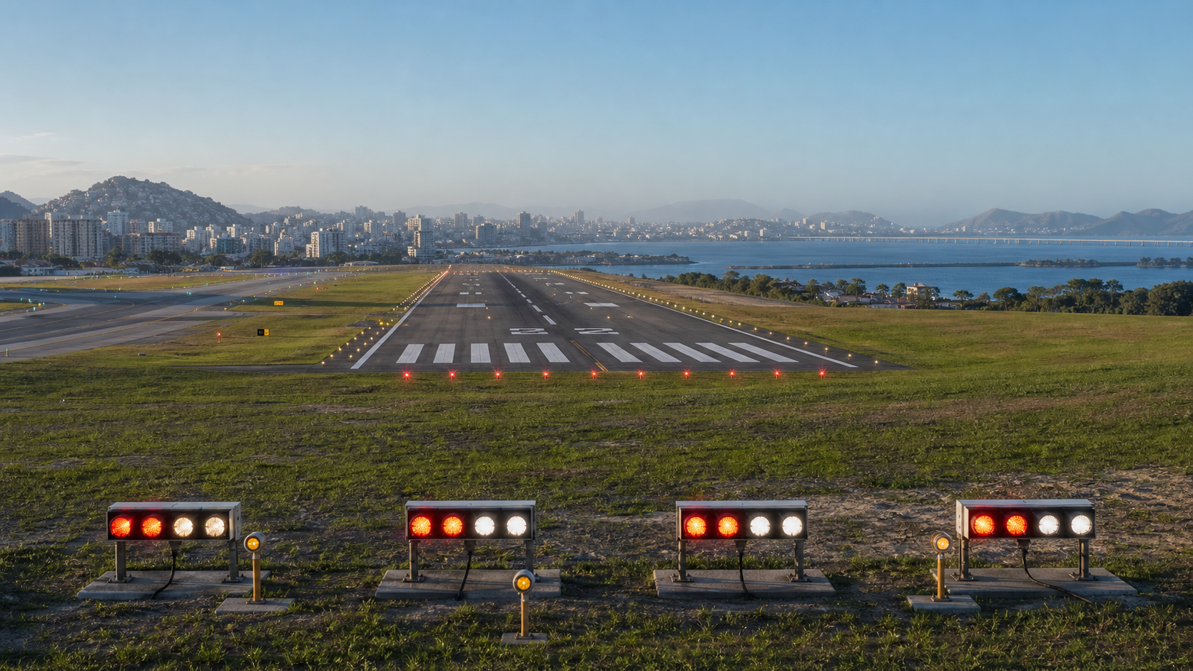 Imagem de capa do projeto PAPI no Aeroporto de Vitória em Vitória-ES.